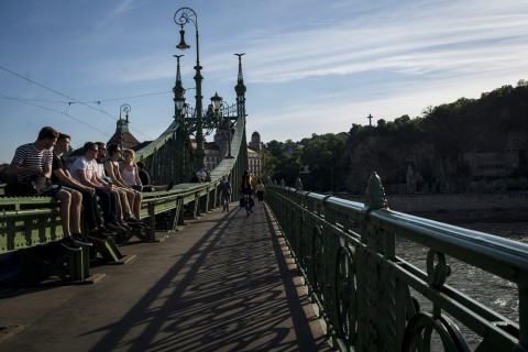 Turisták Budapesten (Array)