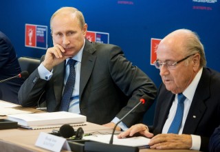 Vlagyimir Putyin, Joseph Blatter (Array)