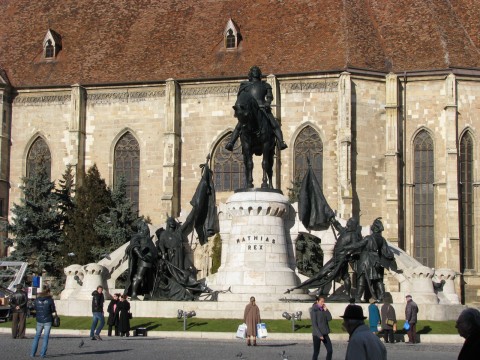 kolozsvár mátyás szobor (Array)