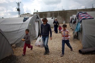 menekülttábor törökországban (Array)