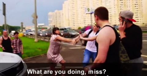 orosz road rage (Array)