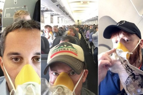 oxigénmaszkos szelfik (Array)