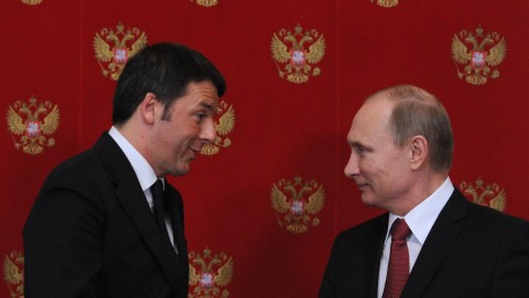 renzi, putyin (Array)