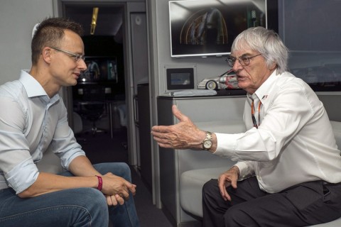 szijjártó péter, bernie ecclestone (Array)