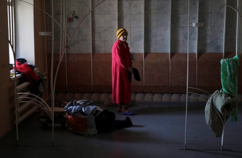 ukrán menekült (Array)