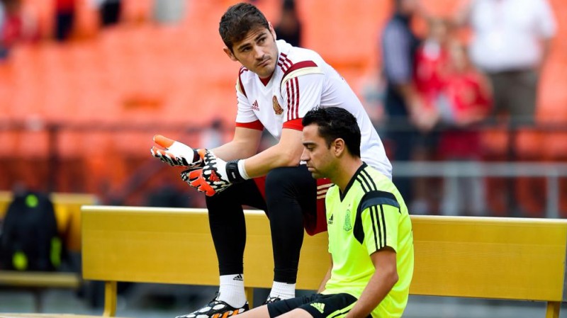 xavi, iker casillas (Array)