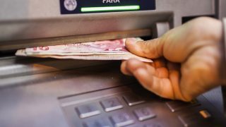 bankautomata, készpénz (Array)