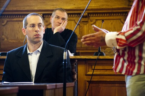 bíróság, bíró, vádlott, ügyész (Array)