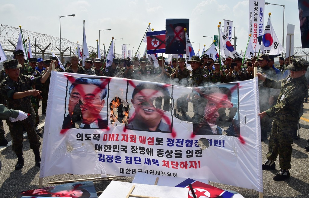 korea tüntetés (Array)