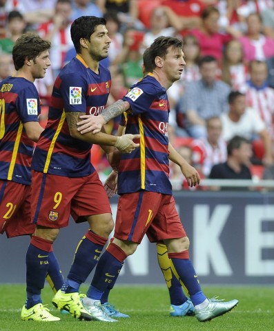 luis suárez, lionel messi (Array)