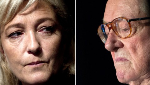 marine le pen, jean-marie le pen (Array)