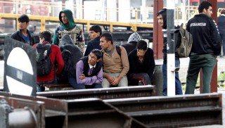 menekültek belgrádban (Array)