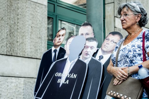 quaestor tüntetés (Array)