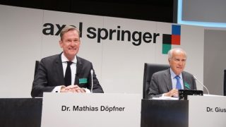 Mathias Döpfner, az Axel Springer vezérigazgatója