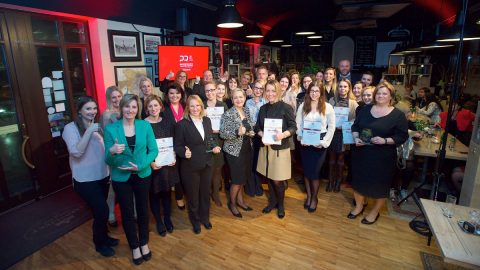 A Példaértékű Munkáltatói Márkaépítés Díj díjazottjai