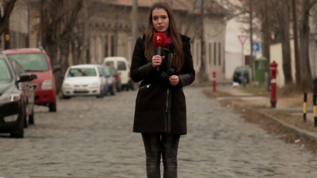 Cser Anna Panni, a TV2 Tények távozó riportere
