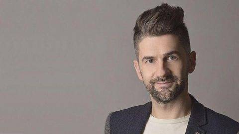 Simon Krisztián, a Brandmania műsorvezetője