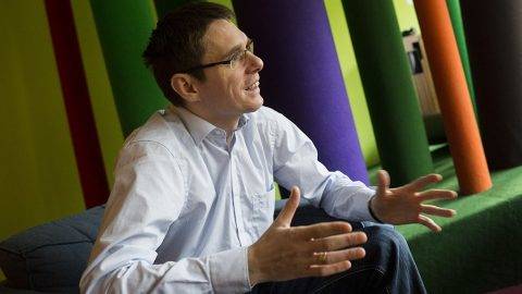 Szigetvári József, Szállás.hu ügyvezető. Fotó: Pál Anna Viktória/24.hu