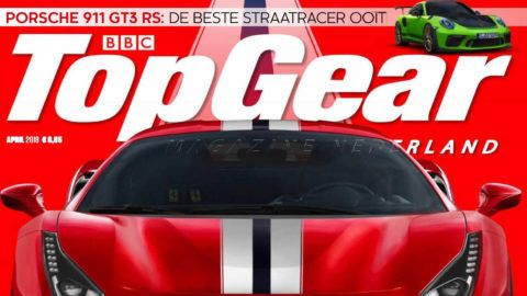 A BBC TopGear holland kiadásának borítórészlete