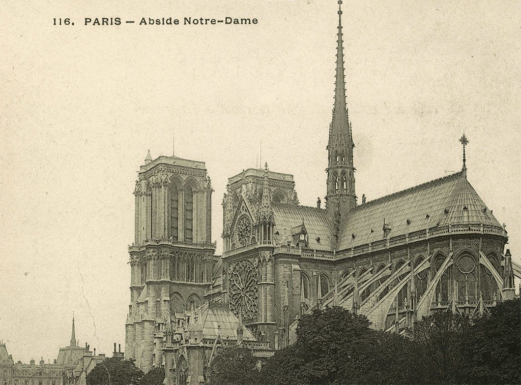 Galéria a lángokban álló Notre-Dame-ról 7