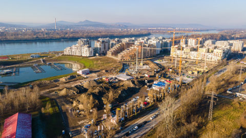 400 milliárd forintból 2500 lakásos új városnegyed épül az Újpesti-öböl partján