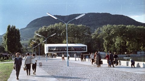 A badacsonyi Tátika étterem (Callmeyer Ferenc, 1962)