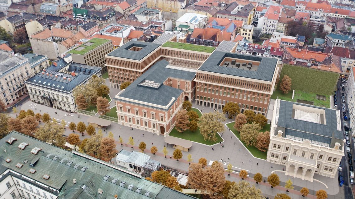 Károlyi palace then and now. Budapest, Hungary r/ArchitecturalRevival