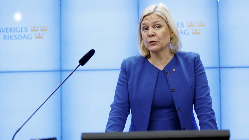 Második esély: a fél nap után lemondó Magdalena Andersson újra svéd miniszterelnök lehet