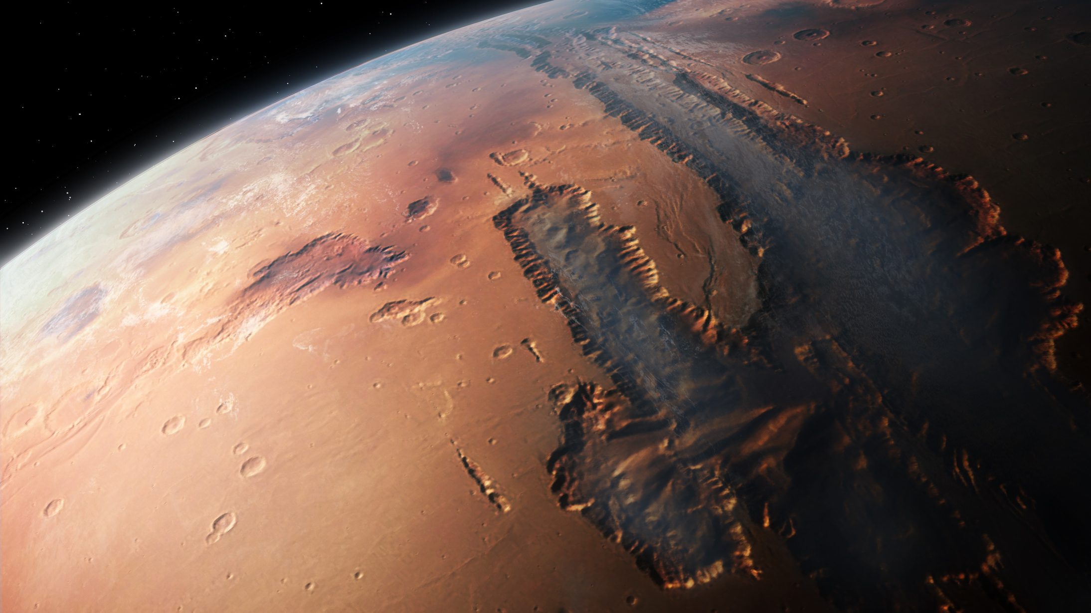Vizet találhattak a Mars hatalmas kanyonjában