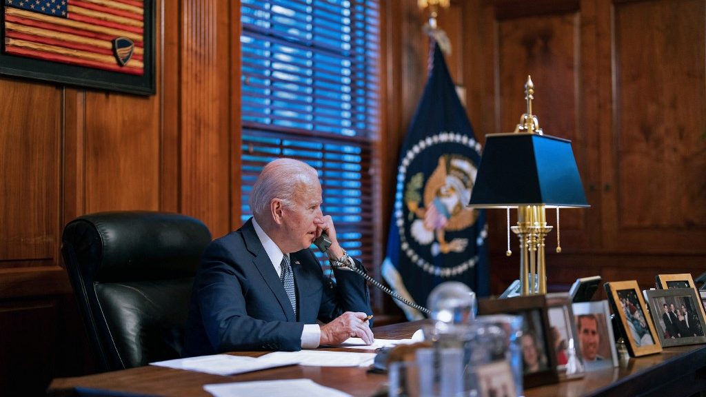 Biden megint elmondta, hogy elkötelezett Ukrajna területi integritása mellett