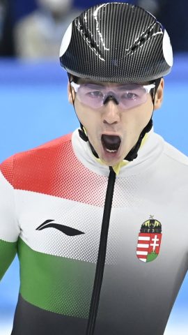 így nyerte meg Liu Shaoang a téli olimpiák történetének első egyéni magyar aranyát