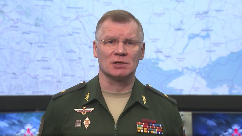 Több mint kétezer katonai célpontot lőttek ki az oroszok védelmi minisztériumuk szerint
