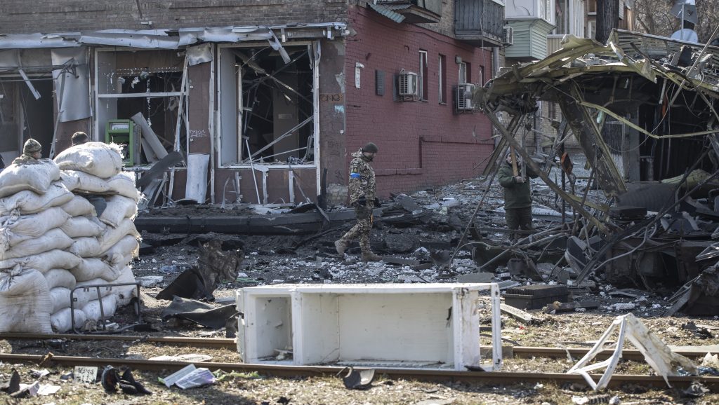 Hatalmas robbanások Kijevben