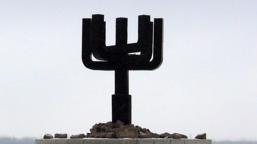 Holokauszt-emlékművet rongáltak meg Ukrajnában