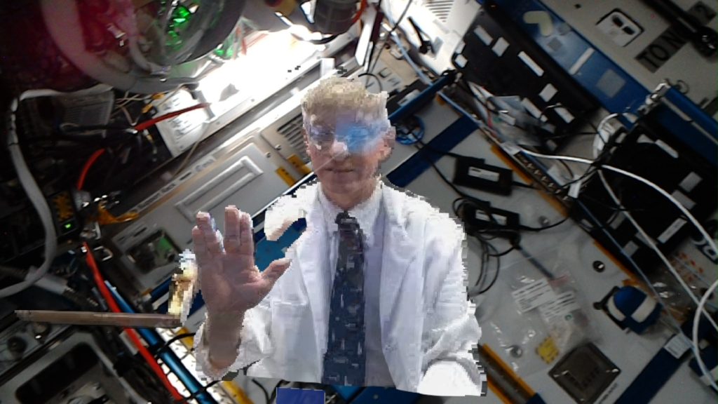 Ez nem sci-fi: orvost holoportálták a Nemzetközi Űrállomásra