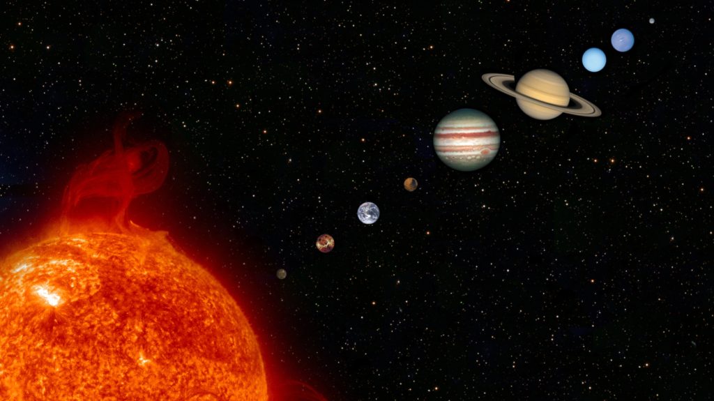 Lenyűgöző videón a Naprendszer valódi mérete