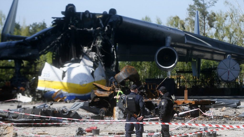Újjáépülhet a világ legnagyobb repülője, amit az oroszok lőttek rommá