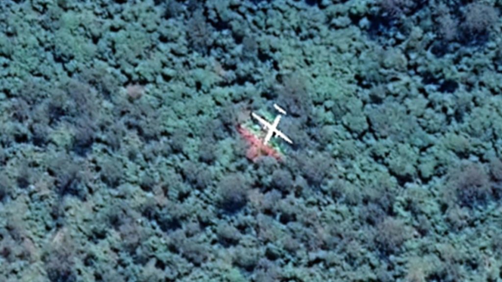 Rejtélyes repülő bukkant fel a Google Térképen