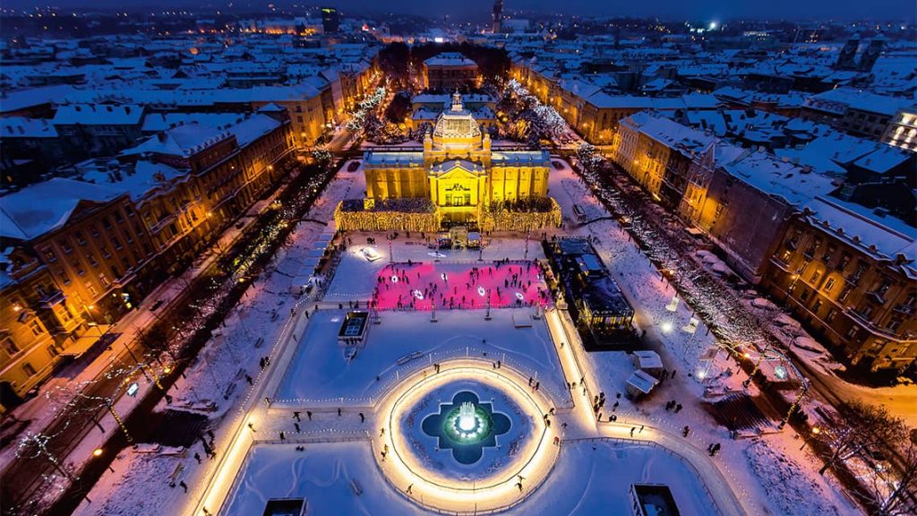Megint eljött a karácsonyi varázslat: teljes pompájában tér vissza az advent Zágrábba