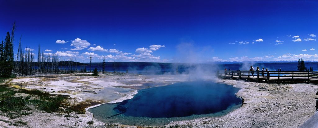 Lábfejet találtak a Yellowstone egyik forrásában