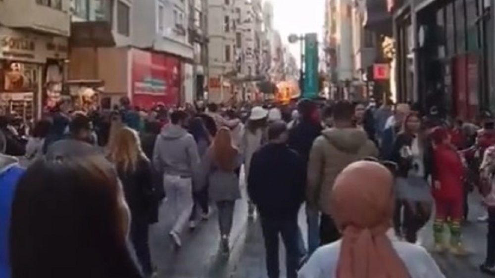 Robbanás volt Isztambul központjában
