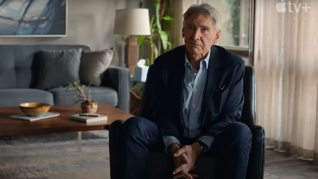 Harrison Ford morcos pszichológusként fegyelmezi Jason Segelt élete első sorozatszerepében