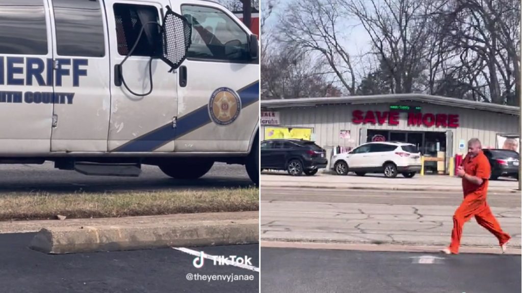 TikTok-videó lett egy texasi rab szökéséből