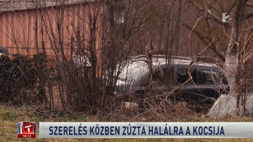 Szerelés közben halálra nyomott autója egy fiatal férfit Farmoson