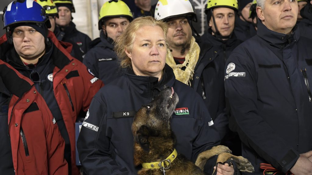 Már négy kutya dolgozik a HUNOR mentőcsapatával Törökországban