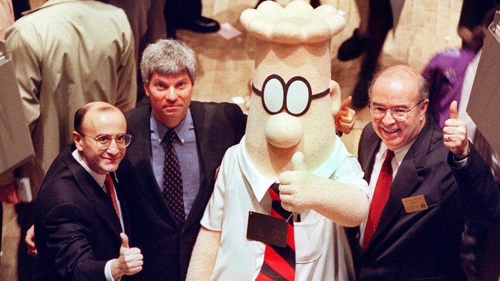 Cientos de periódicos estadounidenses eliminaron la caricatura de Dilbert debido a los comentarios racistas del autor.