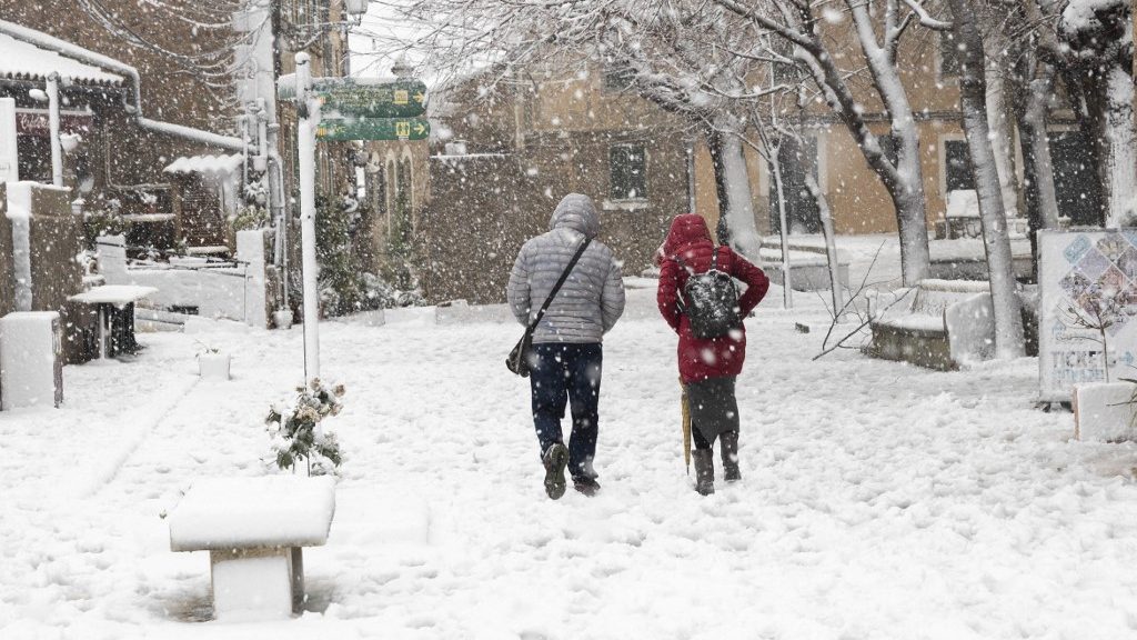 Las personas atrapadas en una zona nevada en Mallorca tuvieron que ser rescatadas