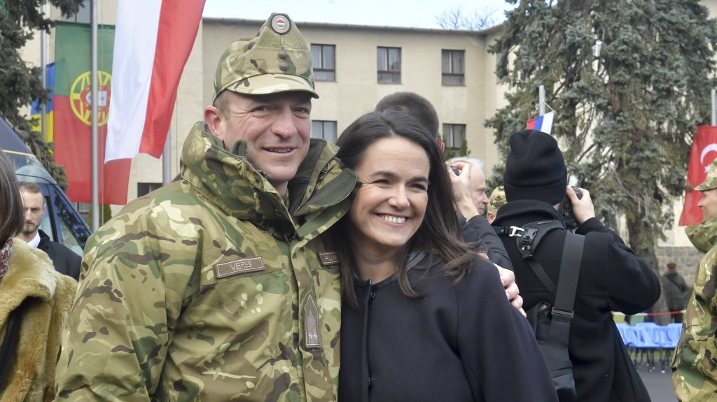 Novák Katalin férje lemond zsoldjáról