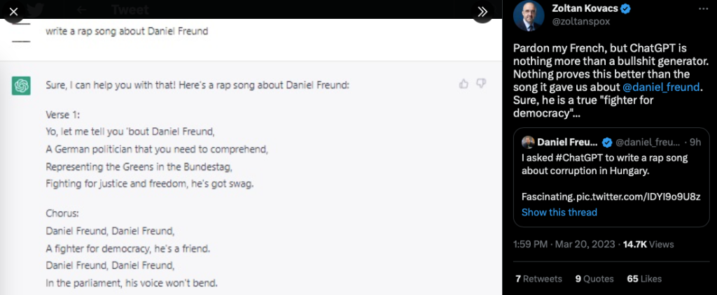 Kovács Zoltán belefutott egy AI-pofonba