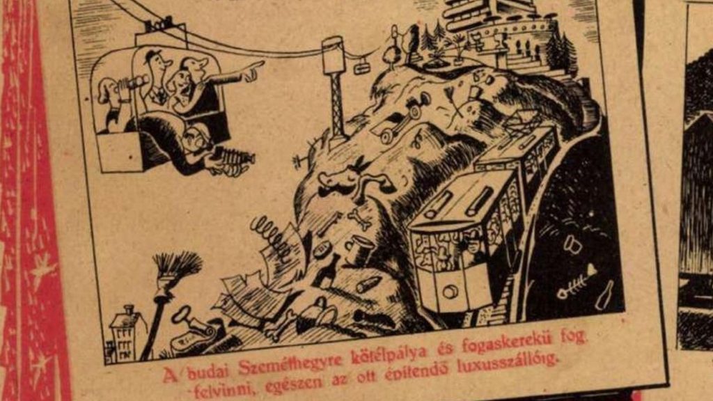 Így viccelődött a romba dőlt főváros újjáépítésével a Ludas Matyi